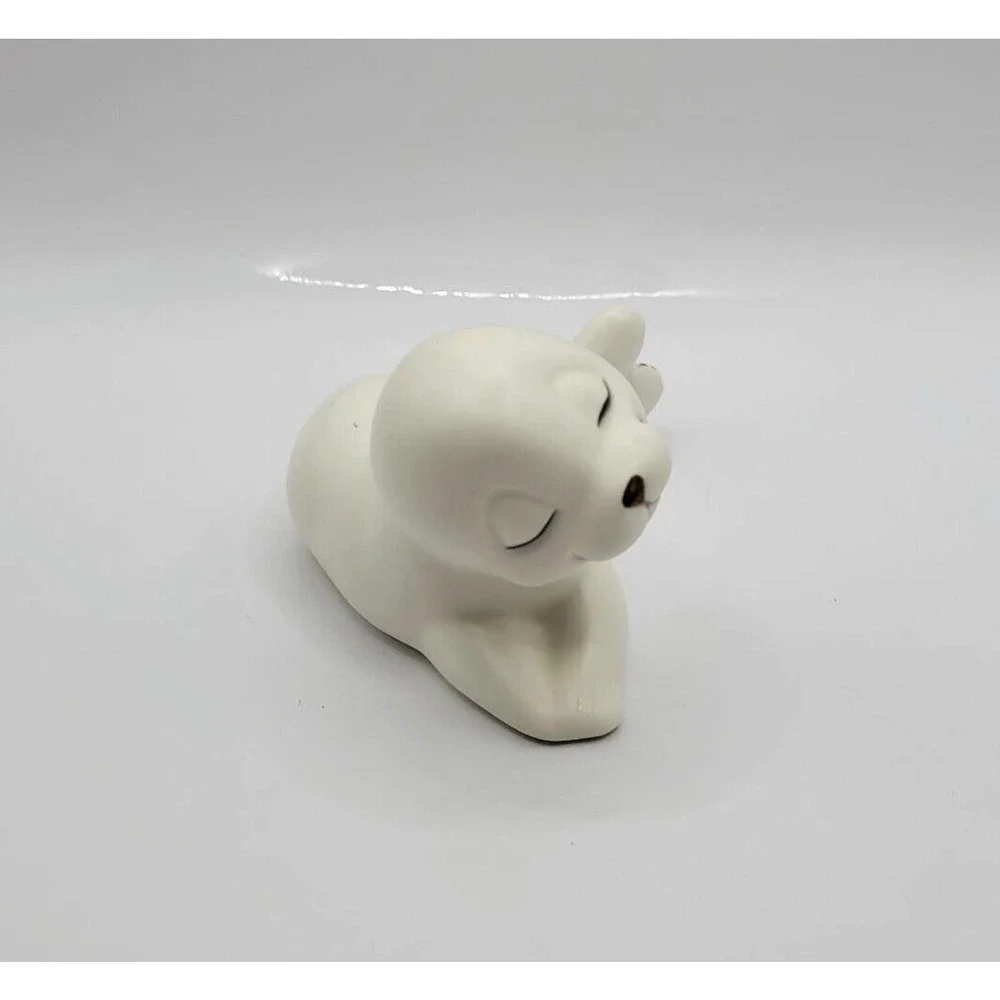 Vintage Oxford Smiling White Baby Seal 4